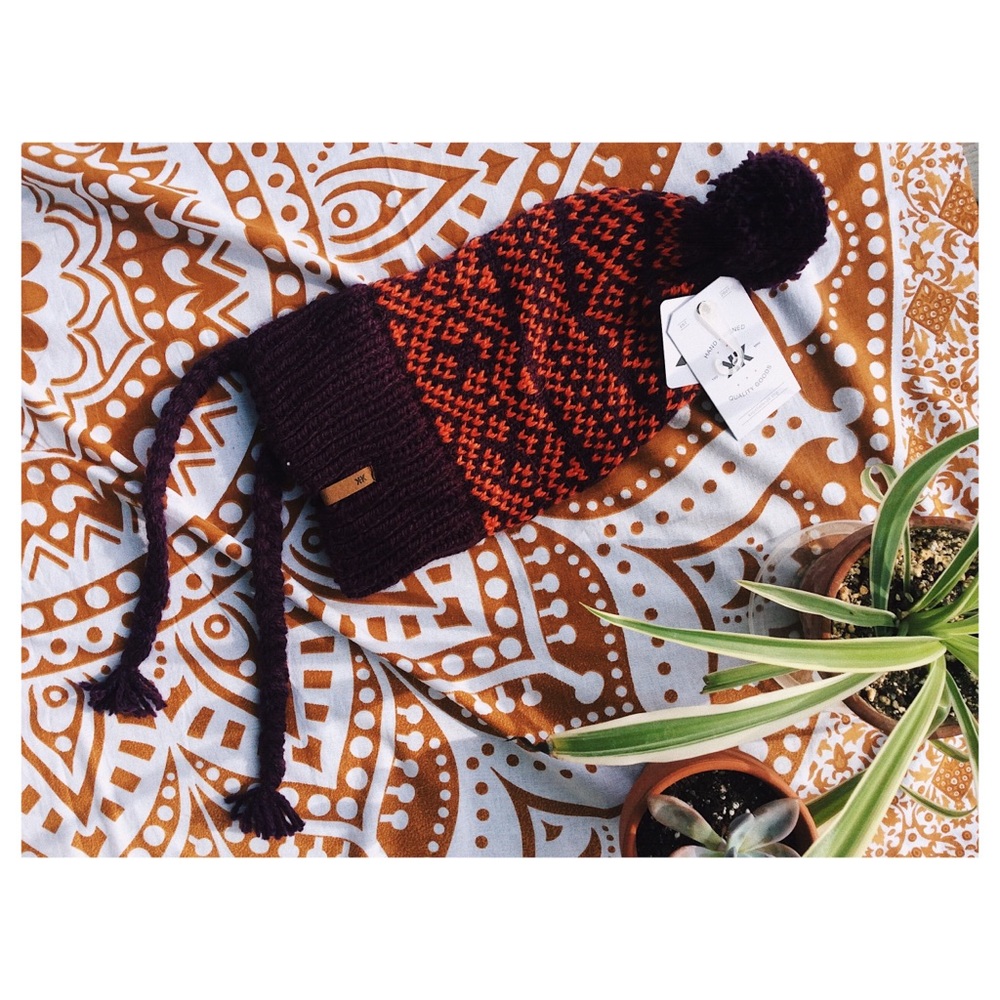 NWT Krochet Kids Cozy Knit Hat